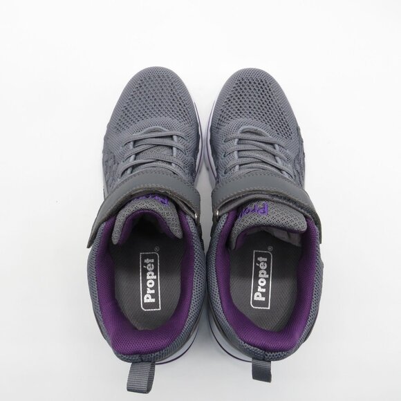 Propét Women's Stability Mesh Sneakers Gray & Purple Size 8 NEW - Picture 5 of 7